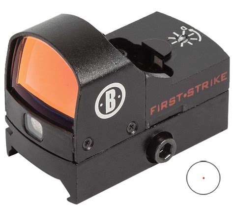 Alright, this is the easiest way for me. . First strike fsc red dot